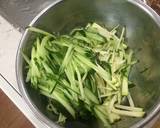 きゅうりとズッキーニのささっとサラダ作り方3写真