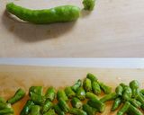 レンジで♪ししとうの蜂蜜ごま醤油和え作り方1写真