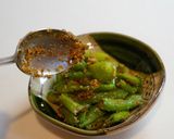 レンジで♪ししとうの蜂蜜ごま醤油和え作り方4写真