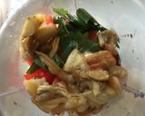 焼き茄子、グリーンバナナの粉入ガスパチョ作り方2写真