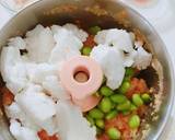 美味しい♬  えだまめの鶏団子作り方4写真