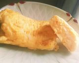 丸いフライパンで！ふわふわだし巻き卵焼き作り方8写真