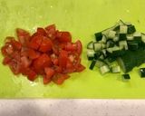 定番野菜のチョップドサラダ！シーザーマヨ作り方1写真