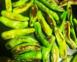 超簡単！白だしDEしし唐の焼き浸し♪作り方5写真