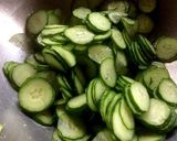 きゅうりと油揚げのごま酢あえ作り方1写真