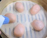 うさぎの紅白饅頭作り方13写真