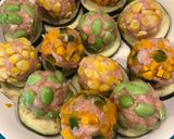 夏野菜でカラフル☆レンジシュウマイ作り方6写真