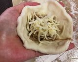 おやき(焼き蒸し)簡単えのきバターチーズ作り方4写真