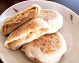 おやき(焼き蒸し)簡単えのきバターチーズ作り方7写真