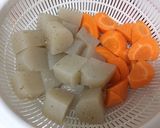 簡単＊鰹ふりだしで筑前煮＊作り方2写真