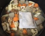 簡単＊鰹ふりだしで筑前煮＊作り方5写真