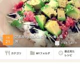 アボカドと生ハムのチラシ寿し風丼作り方4写真