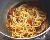 鶏ビネガー風味のソース de パスタ作り方4写真
