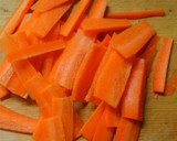 簡単＊オイスターとお酢のもやし野菜炒め♬作り方1写真