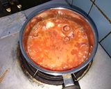 タコのトマトソース煮作り方3写真