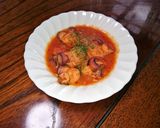 タコのトマトソース煮作り方4写真