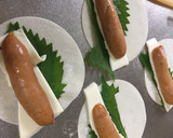 少し余った餃子の皮で！簡単ウインナー巻き作り方2写真