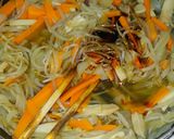 簡単＊オイスターとお酢のもやし野菜炒め♬作り方5写真