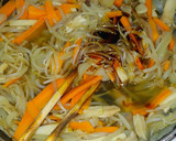 簡単＊オイスターとお酢のもやし野菜炒め♬作り方5写真