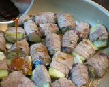 お茄子の牛肉巻作り方5写真