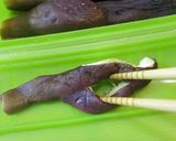 レンジで簡単☆お茄子のおひたし作り方4写真