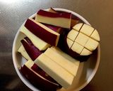 揚げない☆大学いもどき☆作り方1写真