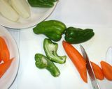 基本の野菜スープ♪簡単トマトコンソメ作り方4写真