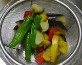 簡単！冷しゃぶと茄子の柚子胡椒煮浸し作り方3写真