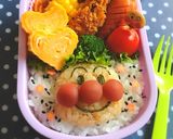 簡単キャラ弁♪ アンパンマンのお弁当作り方5写真