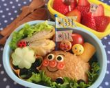 簡単キャラ弁♪ アンパンマンのお弁当作り方8写真