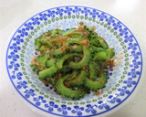 醤油とかつお節で☆ゴーヤのおかか和え☆作り方7写真