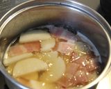 簡単！長芋とベーコンの炊いたん作り方2写真