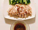 美味しいよ♬ きゅうりと蒸し鶏の棒棒鶏作り方5写真