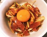 QC・生ハムのユッケ作り方4写真