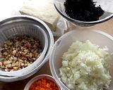 豆腐ハンバーグ＊ひじき 椎茸入り作り方1写真