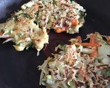 ヴィーガン お好み焼き 卵/肉/魚なし作り方5写真