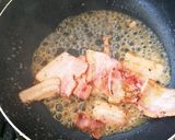 カフェ風半熟卵のカルボナーラ作り方3写真