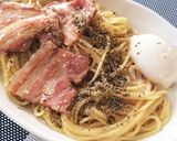 カフェ風半熟卵のカルボナーラ作り方5写真