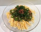 梅オクラなめたけそうめん作り方3写真