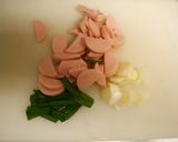 おさかなソーセージの豆腐和え作り方2写真