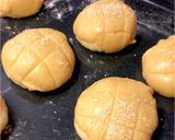 クッキー生地のメロメロめろんぱん作り方9写真