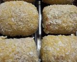 おしゃれな茄子のベーコン巻きフライ。作り方8写真