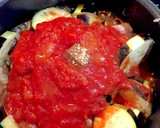 簡単！豚肉となすのトマト煮込み作り方4写真