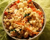 おさかなソーセージの豆腐和え作り方5写真