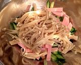 レンジで簡単常備菜！えのきのからしあえ♡作り方4写真