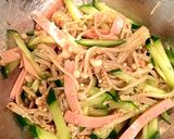 レンジで簡単常備菜！えのきのからしあえ♡作り方5写真
