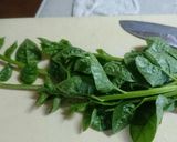 つるむらさきあっさり炒め作り方1写真