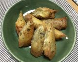 イタリアンポテト春巻き（バジルチーズ）作り方7写真