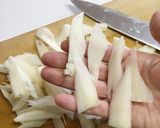 切り方1つで変わるよ【蓮根の金平】作り方6写真
