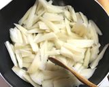 切り方1つで変わるよ【蓮根の金平】作り方8写真